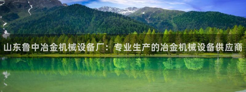 杏盛平台登录地址：山东鲁中冶金机械设备厂：专业生产的冶金机械设备供应商